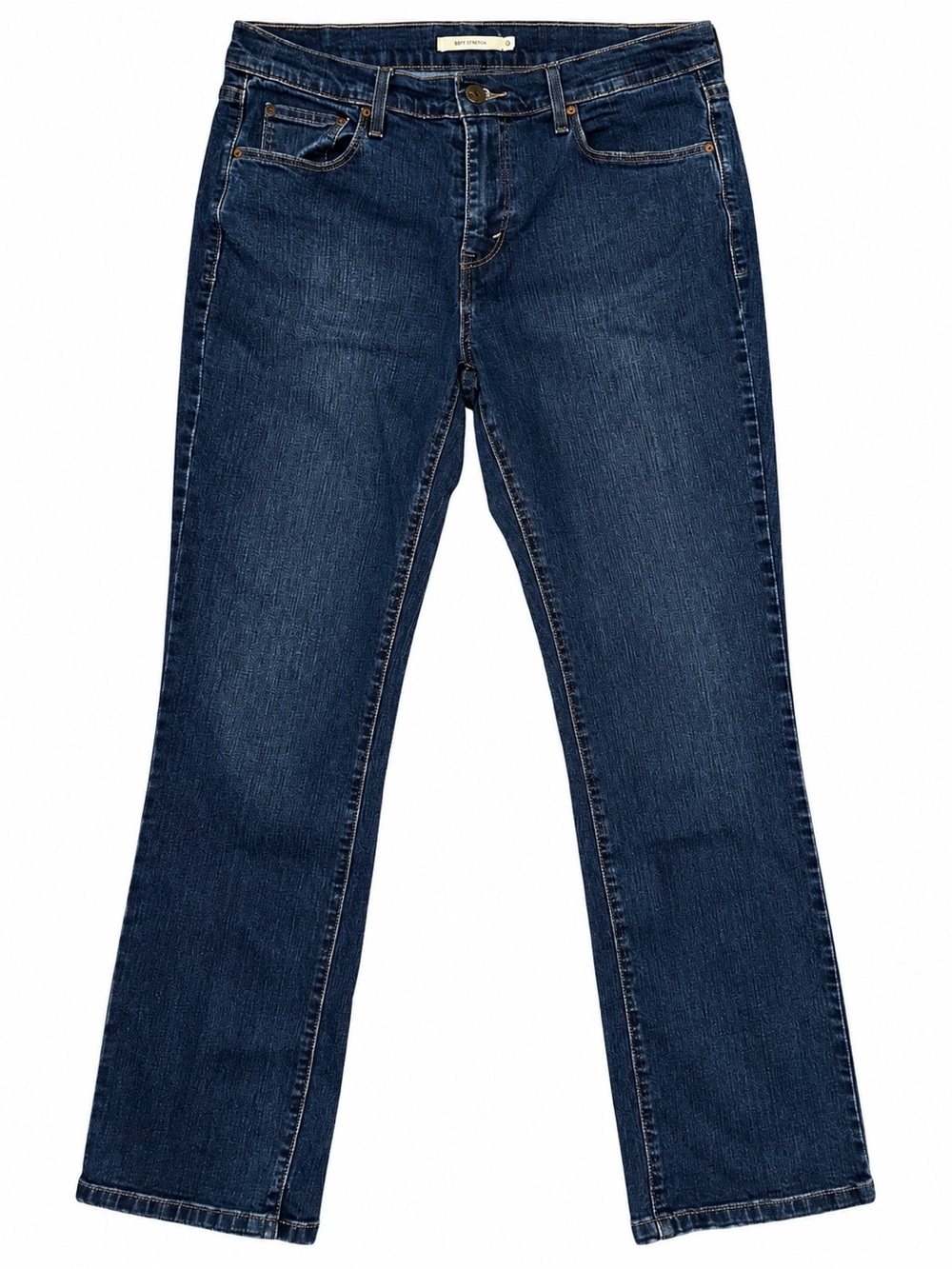 Levi’s 505 Straight Jeans Women’s 10 W30 L30 Dark Wash Mid Rise Denim